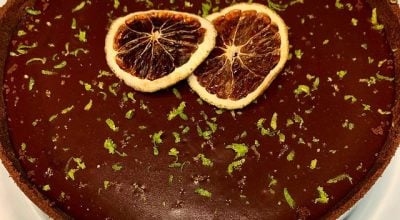 Torta de chocolate com laranja