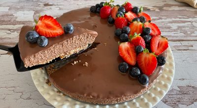 Torta de chocolate cremosa