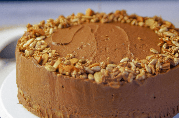 Torta de chocolate vegana