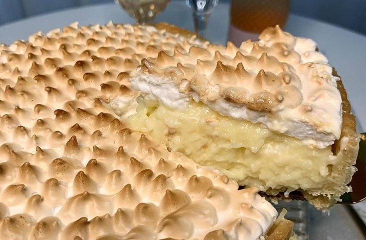 Torta de coco cremosa