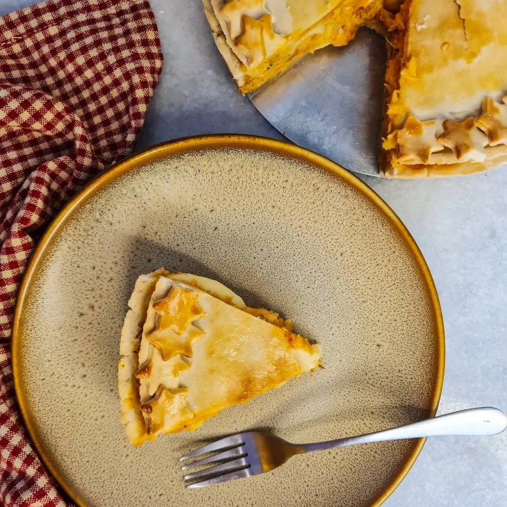 Torta de frango com catupiry sem glúten