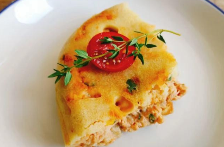 Torta de frango de frigideira rápida