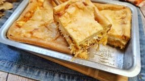 Torta de frango de liquidificador da vovó