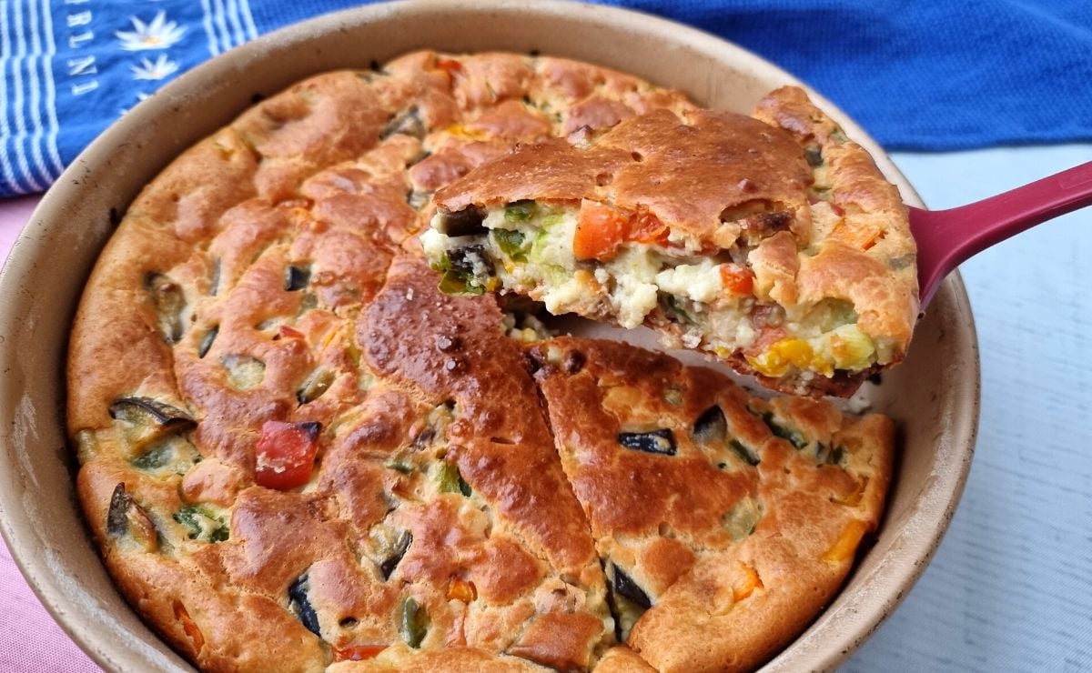 Torta de legumes