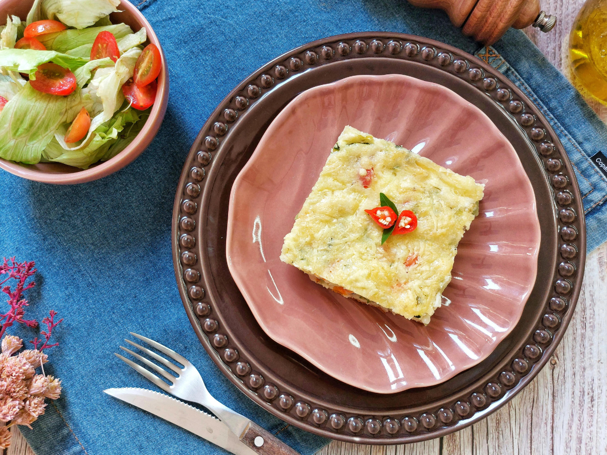 Torta de legumes fácil