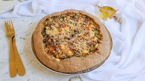 Torta de legumes fit