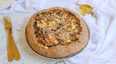 Torta de legumes fit