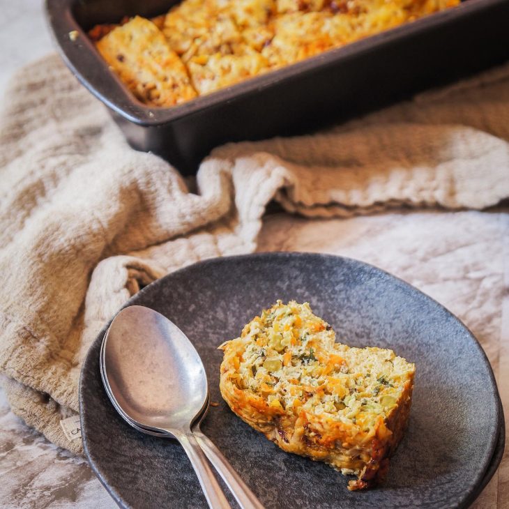 Torta de legumes sem farinha