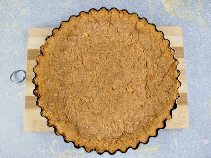 massa da torta de limão na forma