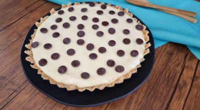 Torta de limão com chocolate muito fácil