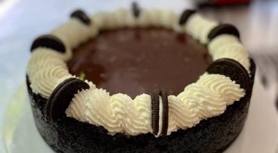 Torta de limão com Oreo