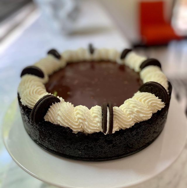 Torta de limão com Oreo