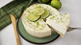 Torta de limão fit
