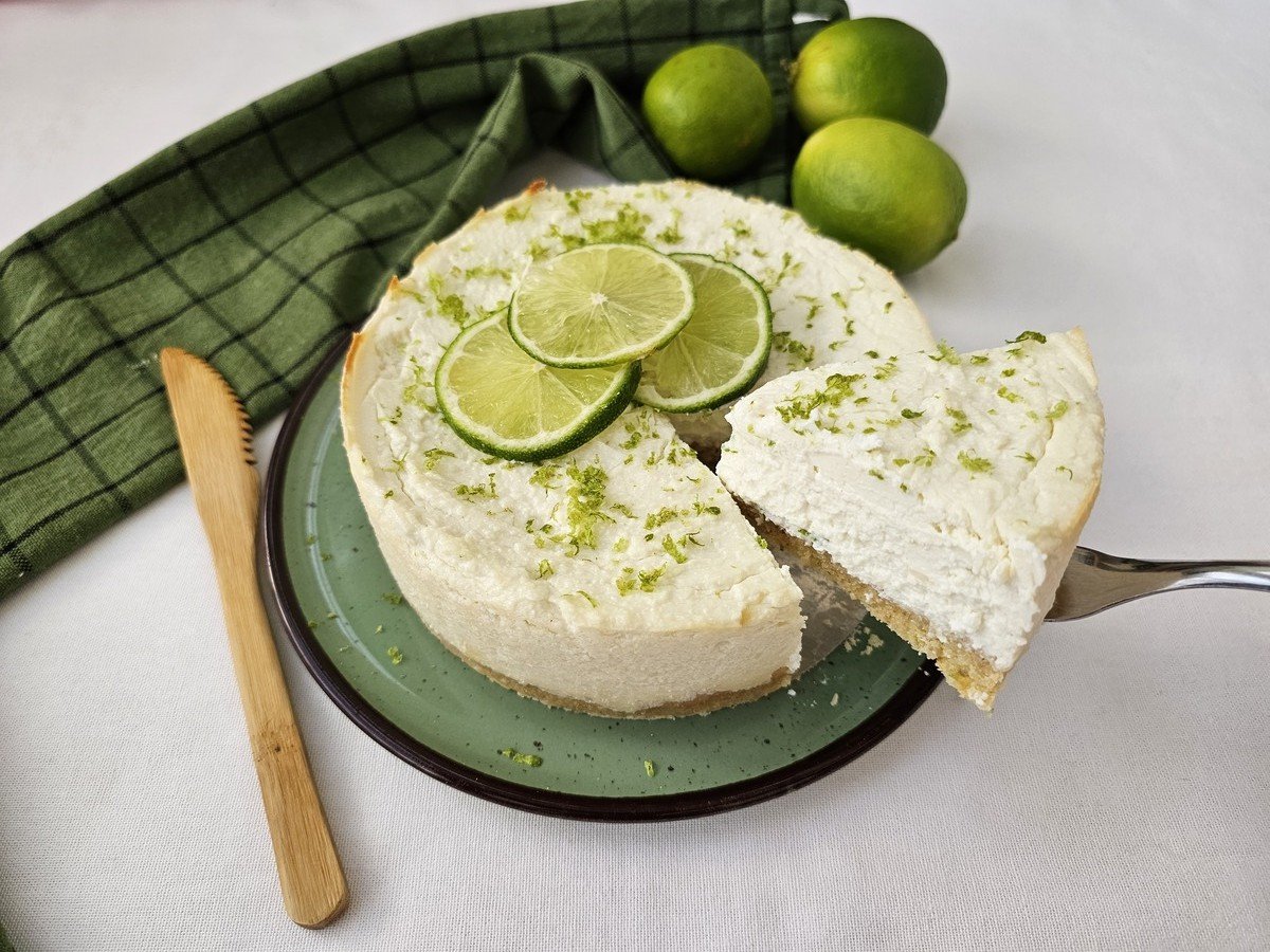 Torta de limão fit