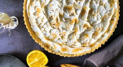 Torta de limão-siciliano com merengue