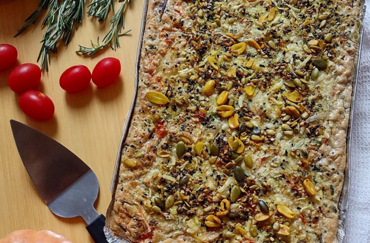 Torta de liquidificador nutritiva