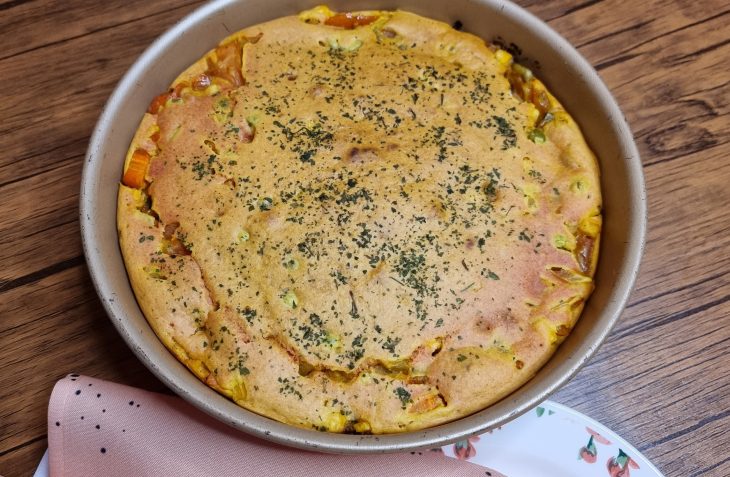 Torta de liquidificador vegana fácil