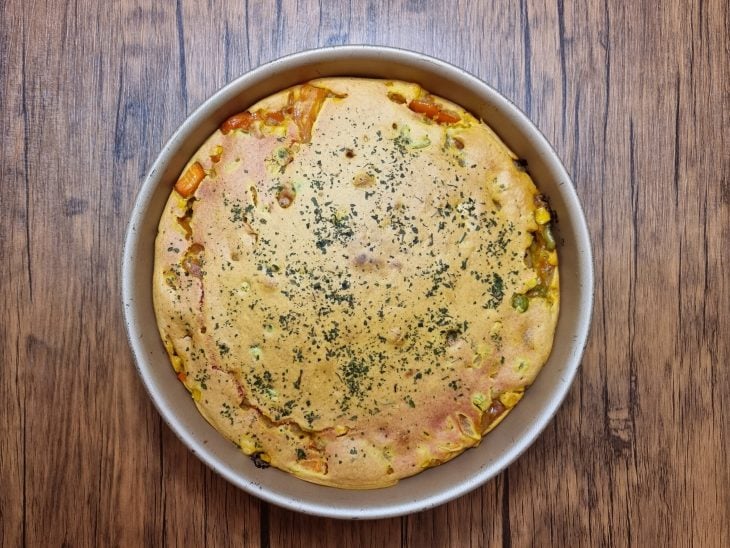 Torta de liquidificador vegana fácil - Passo a Passo