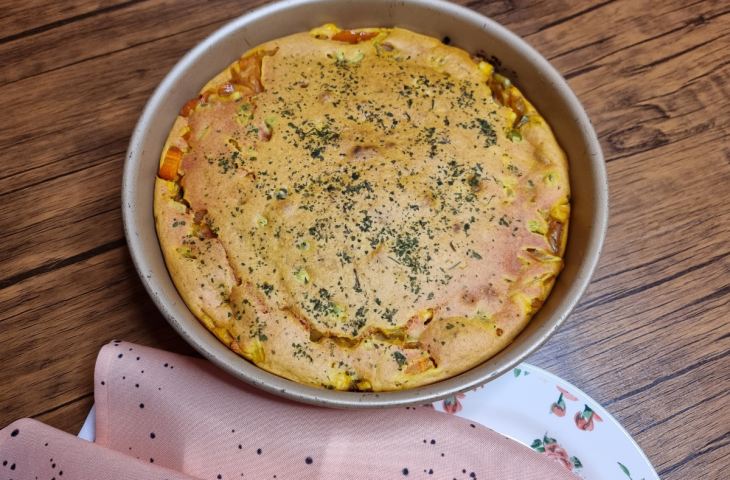 Torta de liquidificador vegana fácil