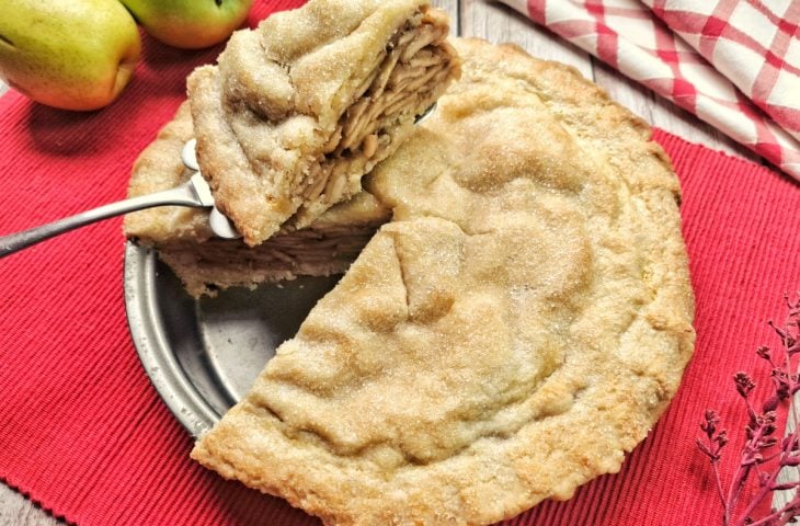 Torta de maçã americana
