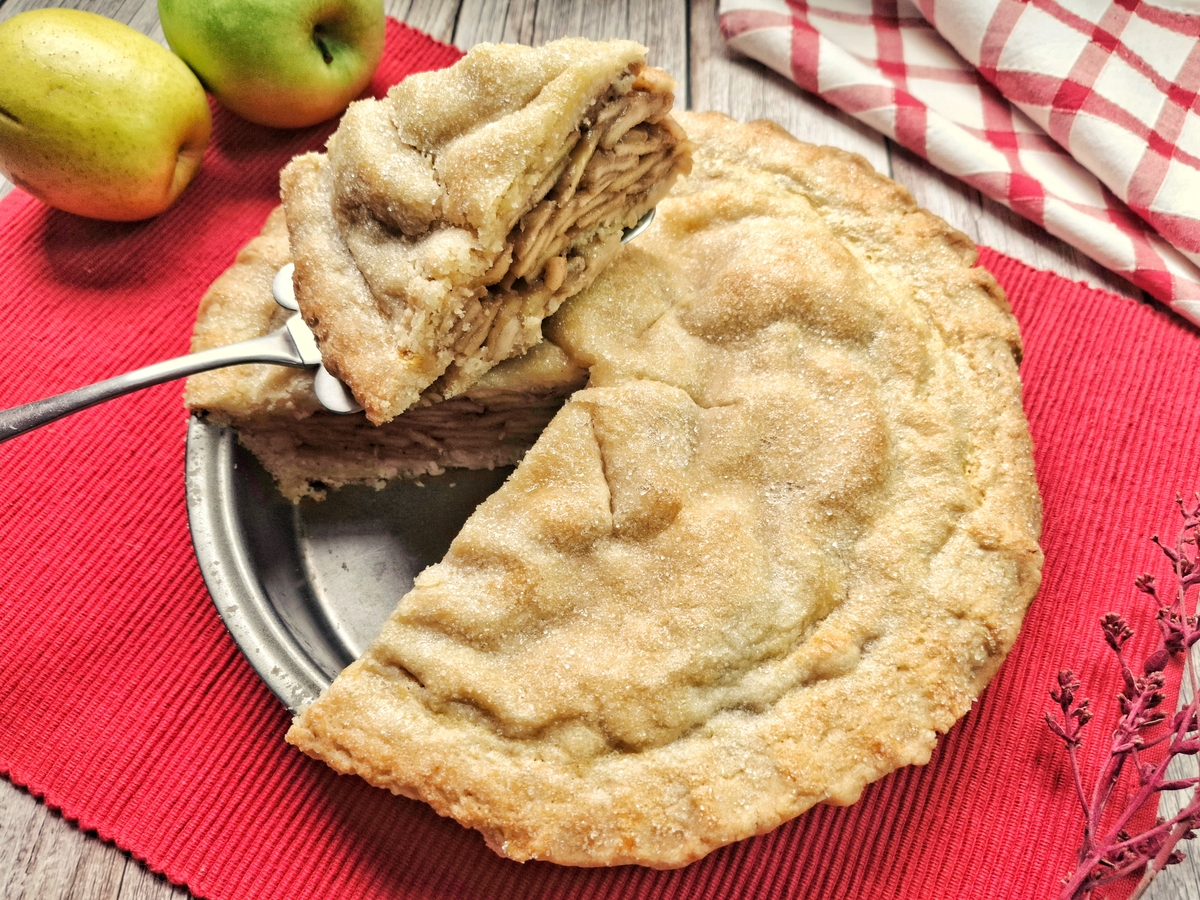 Torta de maçã americana