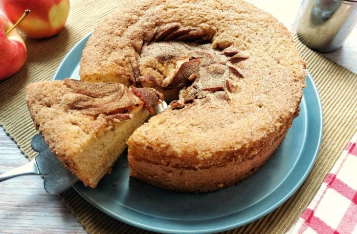 Torta de maçã fácil