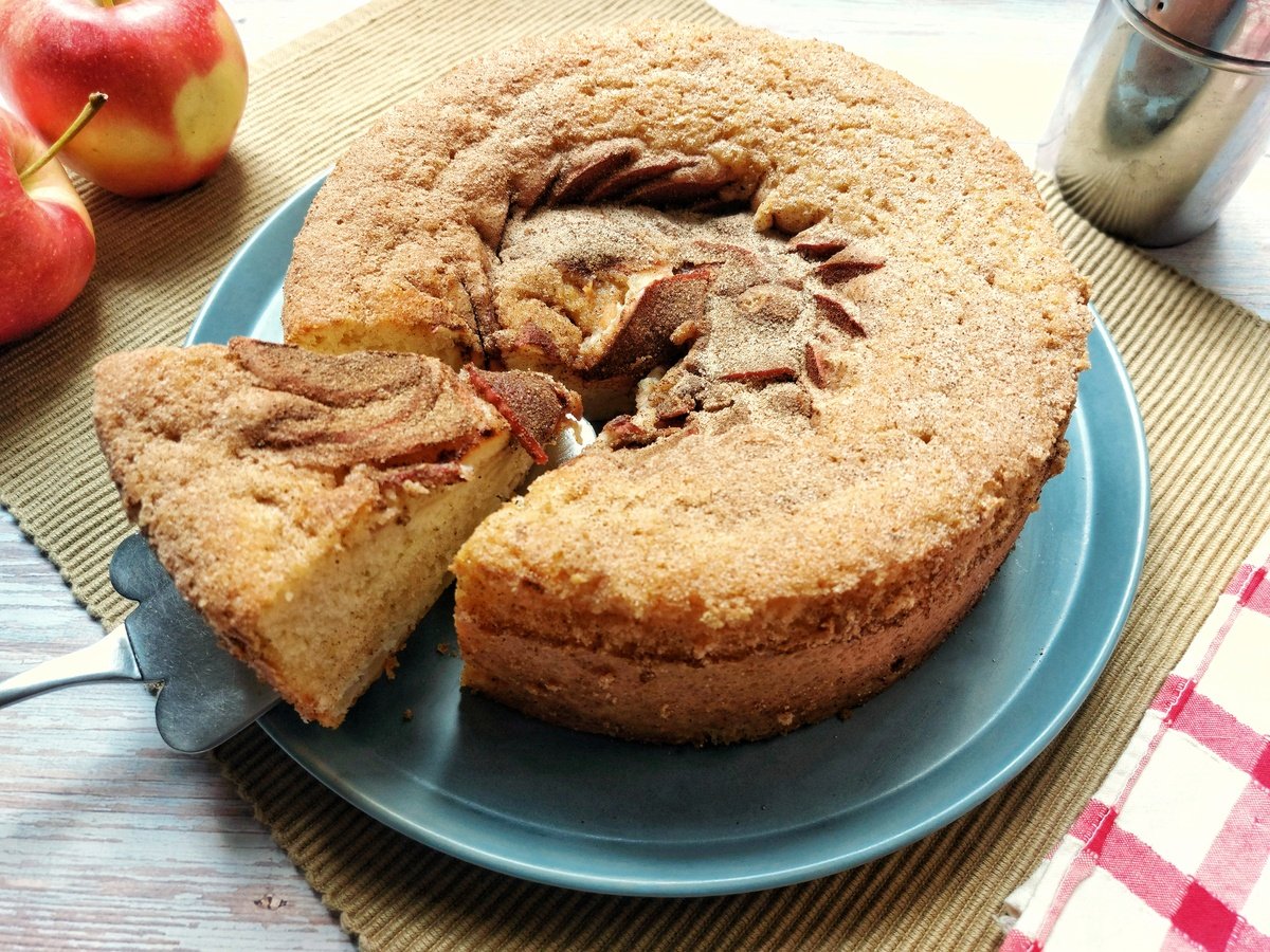 Torta de maçã fácil