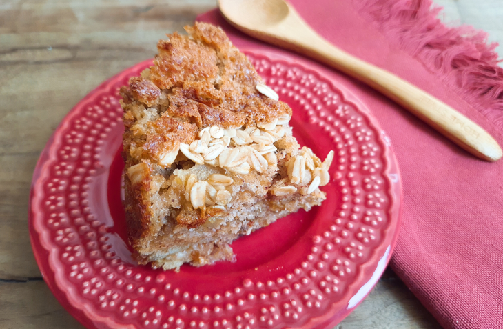 Torta de maçã fit