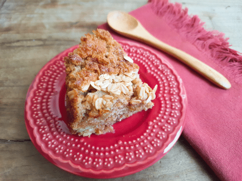 Torta de maçã fit