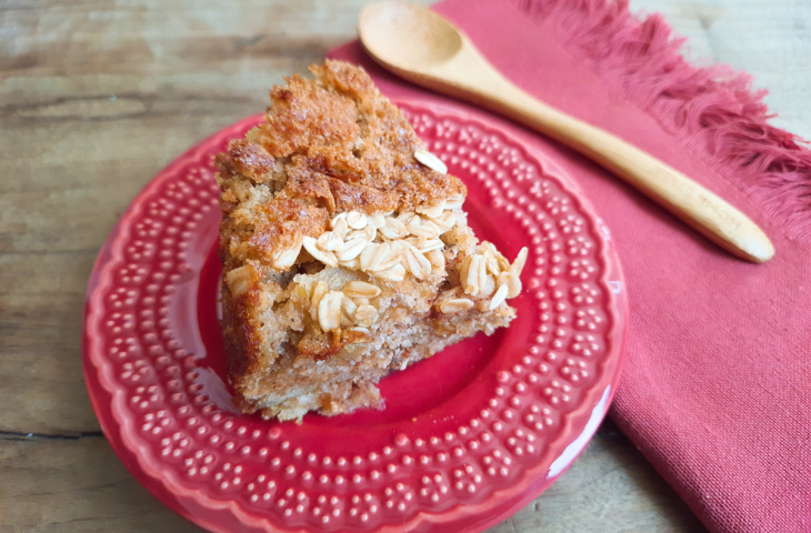 Torta de maçã fit
