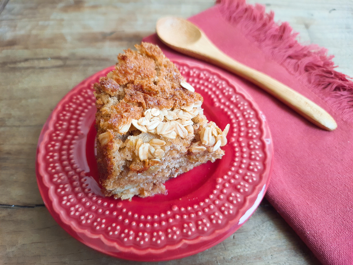 Torta de maçã fit
