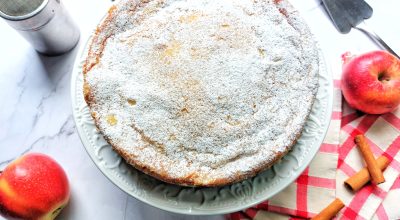 Torta de maçã simples