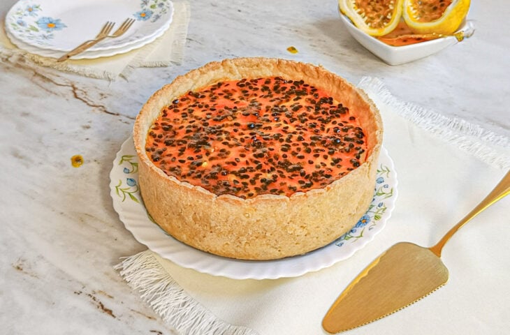 Torta de maracujá