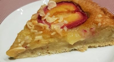 Torta de Marzipã com Ameixas