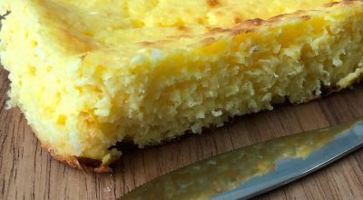 Torta de milho-verde