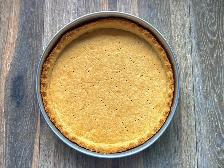 massa de torta assada