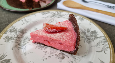 Torta de morango fácil