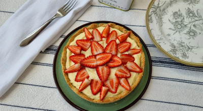Torta de morango low carb