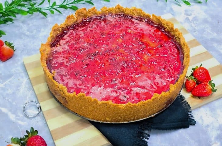 Torta de Ninho com morango