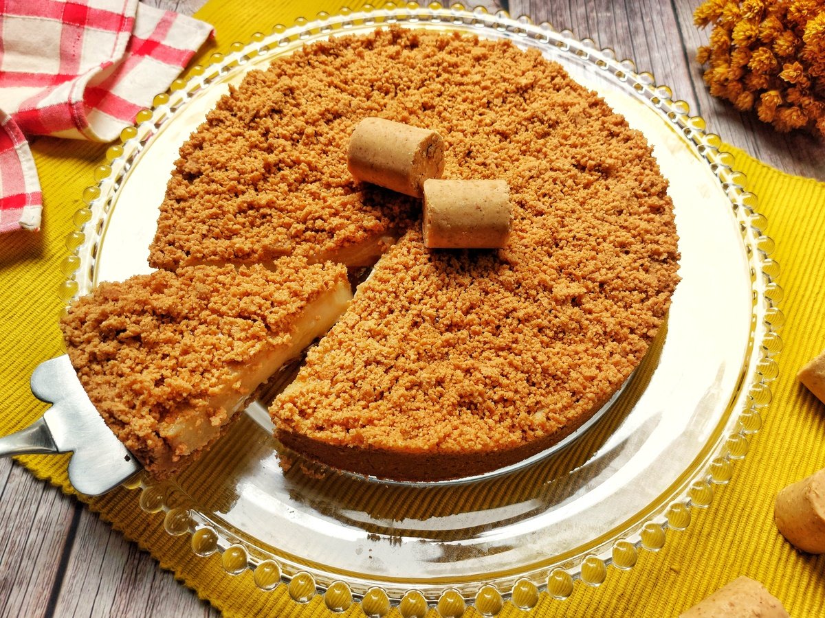 Torta de paçoca fácil