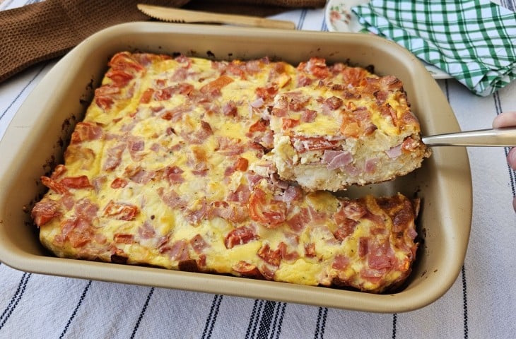 Torta de pão amanhecido fácil