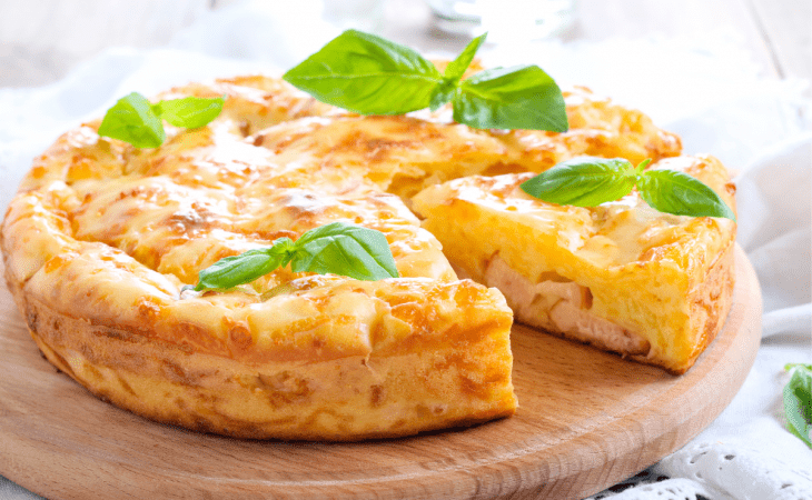 Torta de pão de queijo