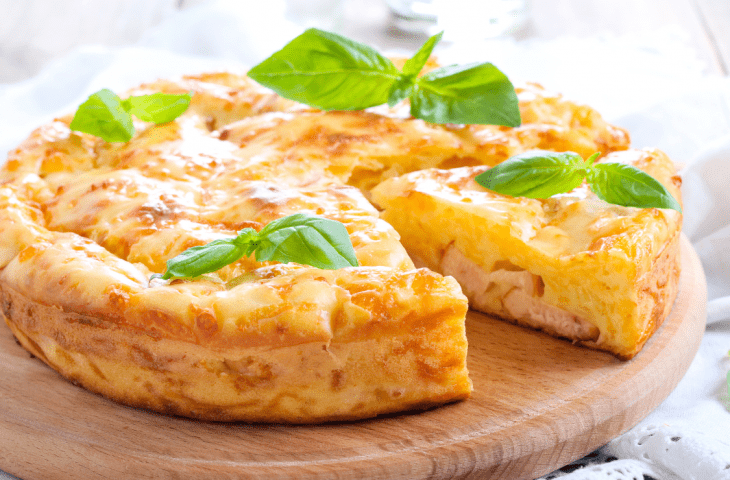 Torta de pão de queijo