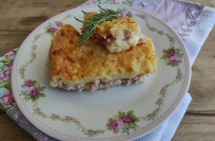 Torta de pão de queijo fácil