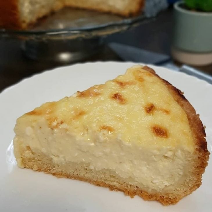 Torta de queijo alemã