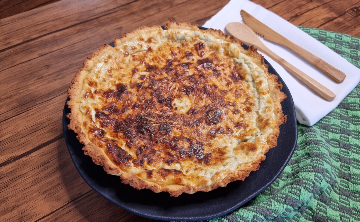 Torta de queijo sem glúten