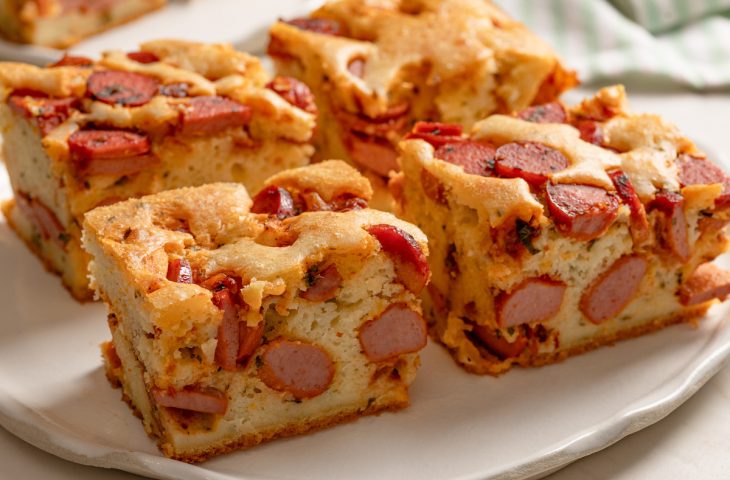 Torta de salsicha fácil