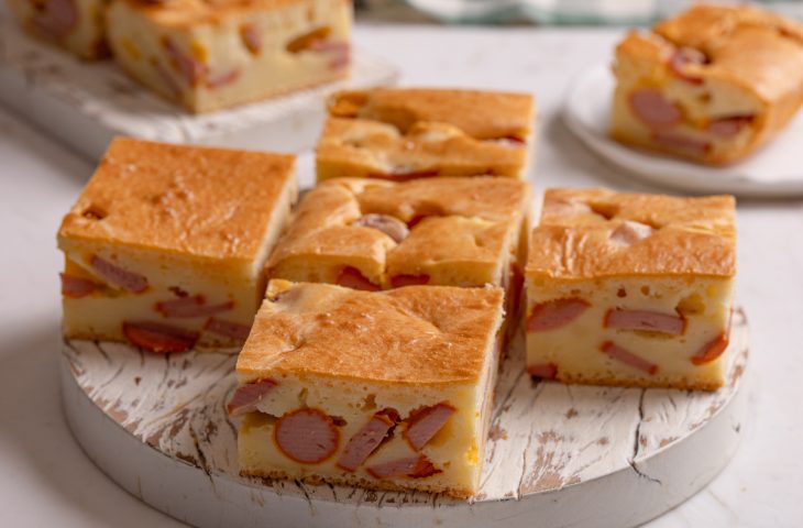 Torta de salsicha simples