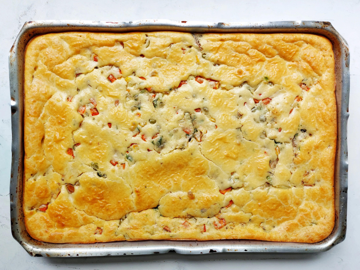 Torta de sardinha