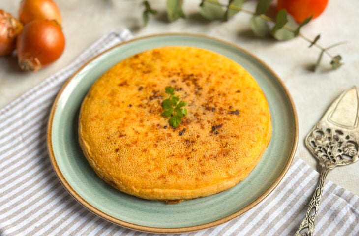 Torta de sardinha de frigideira